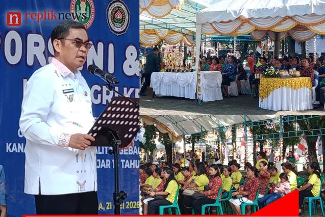 Bupati Zadrak Tekankan Pentingnya Karakter, Mental dan Spiritual Anak di Porseni dan HUT IGTKI-PGRI
