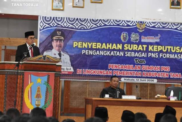 Bupati Zadrak Ingatkan ASN Jaga Etika, Loyalitas serta Profesionalisme