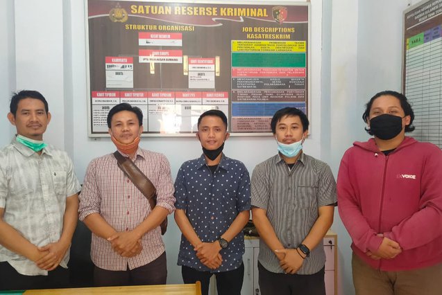 Posbakum Pranaja Sulsel Silaturahmi Dengan Kasat Reskrim Polres Tana Toraja