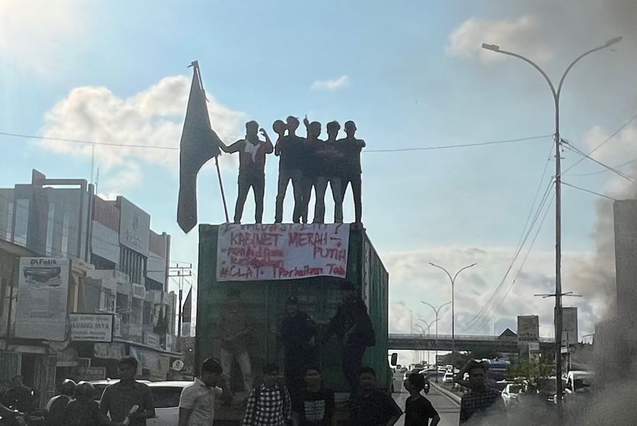 Gelar Unjuk Rasa, CLAT: Satu Tahun Prabowo–Gibran, Korupsi di Sulsel Masih Mandek!