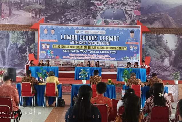 Dinas Pendidikan Tator Gelar Lomba Cerdas Cermat Tingkat Kabupaten