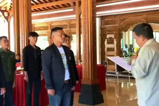 Disaksikan Ketua KONI, Pradyan Londong Allo Resmi Dilantik Nahkodai TI Tana Toraja