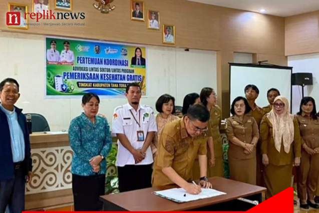 Pemkab Tana Toraja Libatkan Lintas Sektor Dorong Program Pemeriksaan Kesehatan Gratis